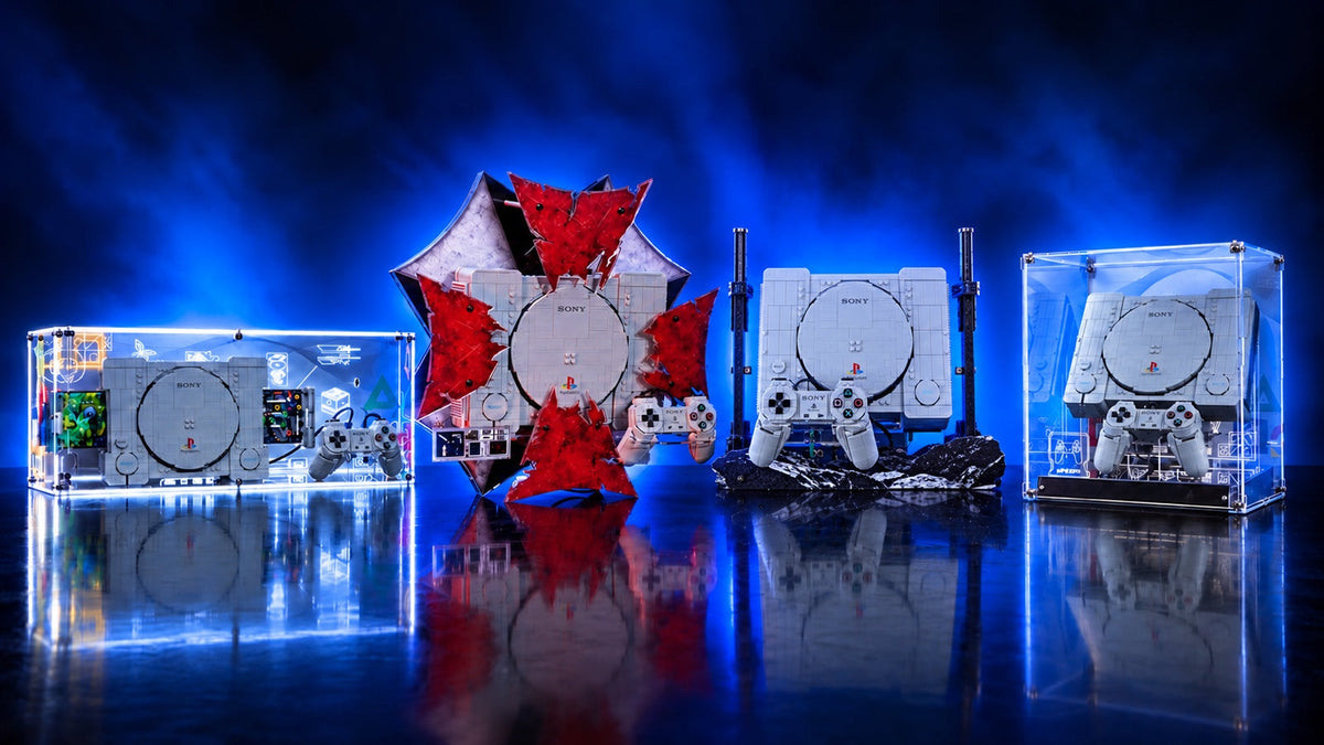 4 Ways to Display LEGO 72306 PlayStation or Original PS1