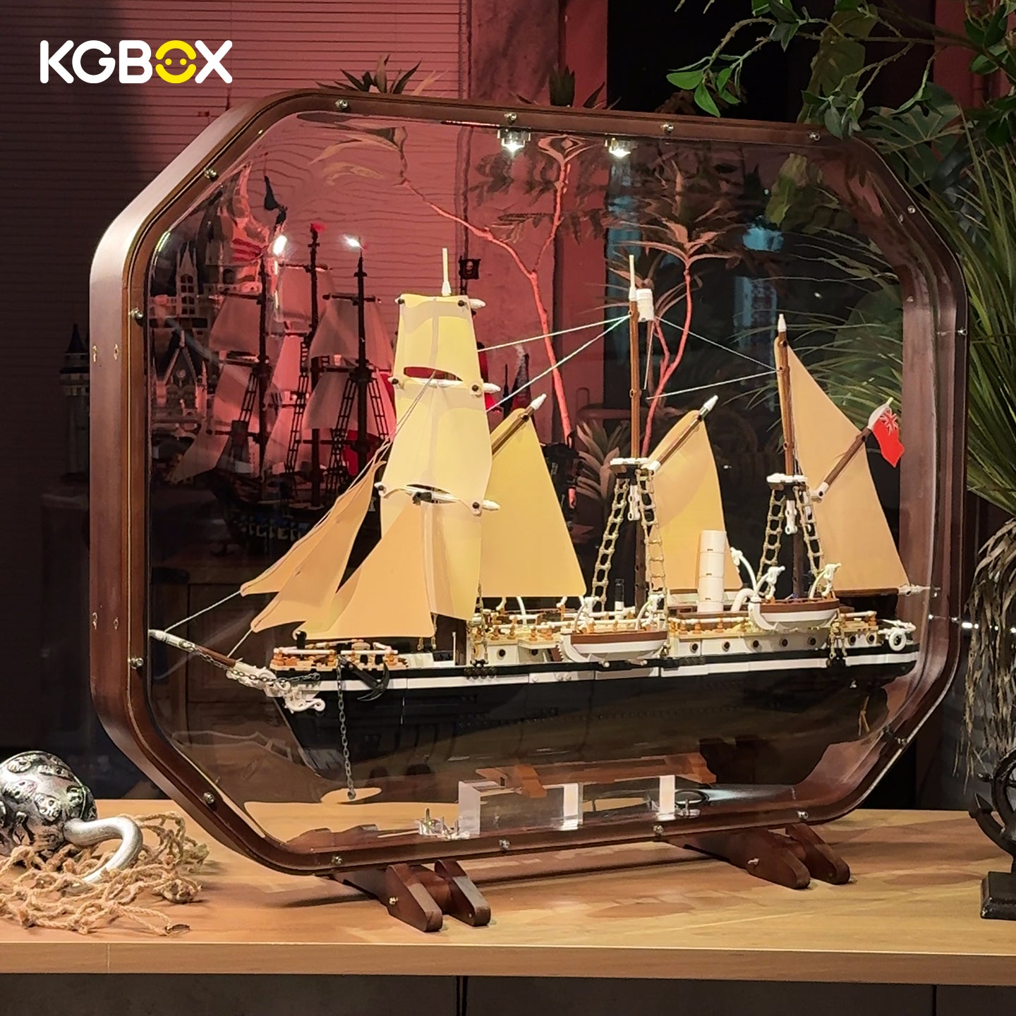Treasure Cove Case for LEGO 10365 Captain Jack Sparrow's Pirate Ship | KGBOX