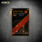 KGBOX Frame for LEGO 10272 Old Trafford Manchester United - LED & UV Print