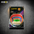 KGBOX Frame for LEGO 10284 Camp Nou FC Barcelona - LED & UV Print