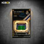 KGBOX Frame for LEGO 10299 Real Madrid Santiago Bernabéu Stadium - LED & UV Print