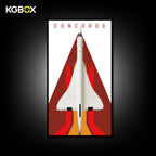 Frame for LEGO Concorde (10318) Icons Series