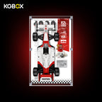 Display Case for LEGO McLaren MP44 & Ayrton Senna (10330) Icons Series