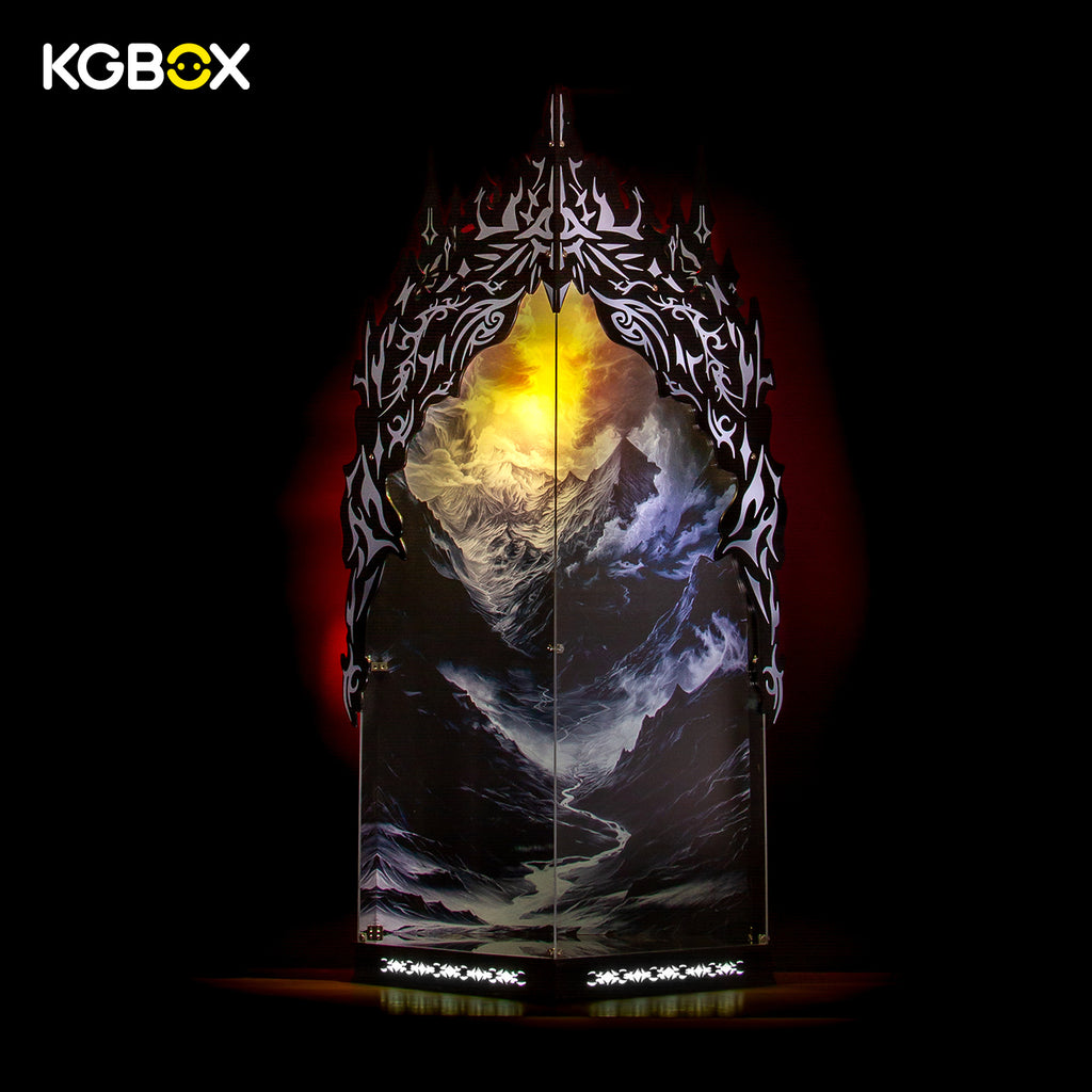 LED Display Case For LEGO 10333 The Lord of the Rings Barad-dur