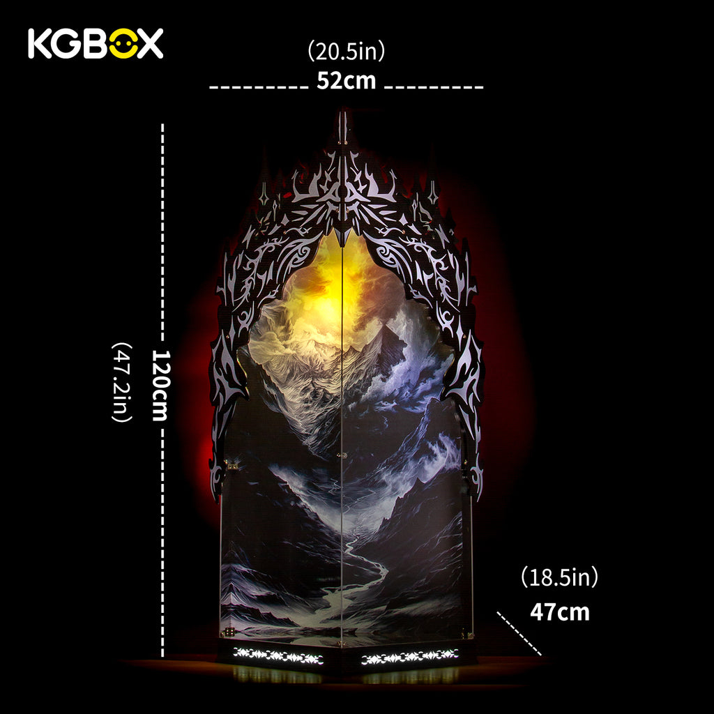 LED Display Case For LEGO 10333 The Lord of the Rings Barad-dur