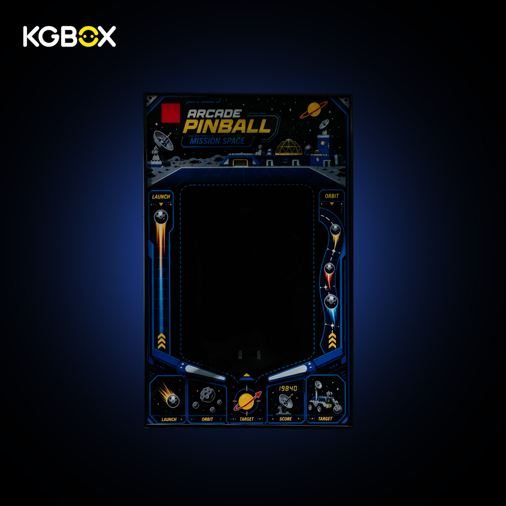 KGBOX Frame for LEGO 11374 Arcade Pinball Machine - LED & UV Print