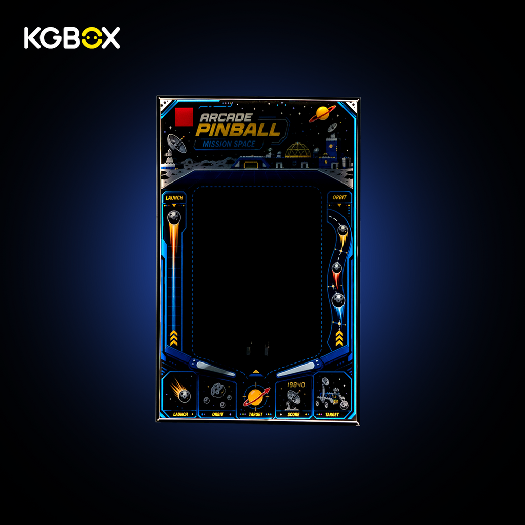 KGBOX Frame for LEGO 11374 Arcade Pinball Machine - LED & UV Print
