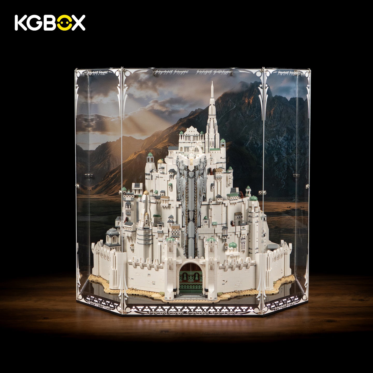 Display Case For LEGO 11377 The Lord of the Rings Minas Tirith