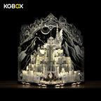 KGBOX Premium Display Case For LEGO 11377 The Lord of the Rings Minas Tirith
