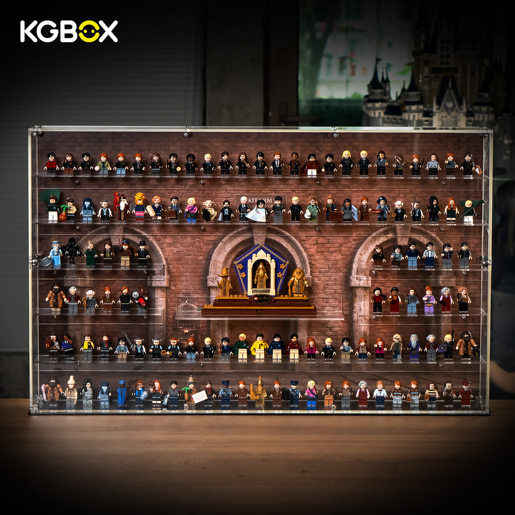 Display Case for 124 LEGO Minifigures – 6 Tiers