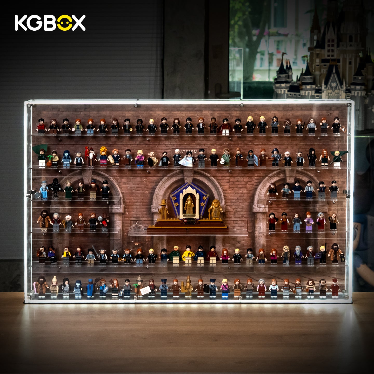 Display Case for 124 LEGO Minifigures – 6 Tiers