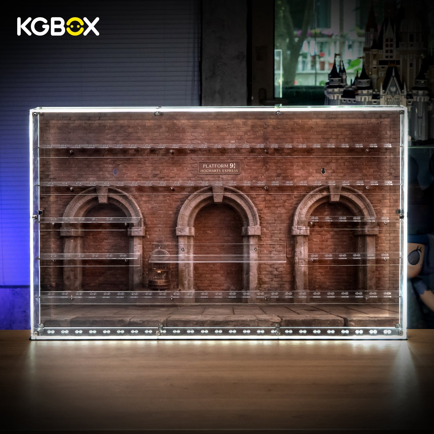 Display Case for 124 LEGO Minifigures – 6 Tiers
