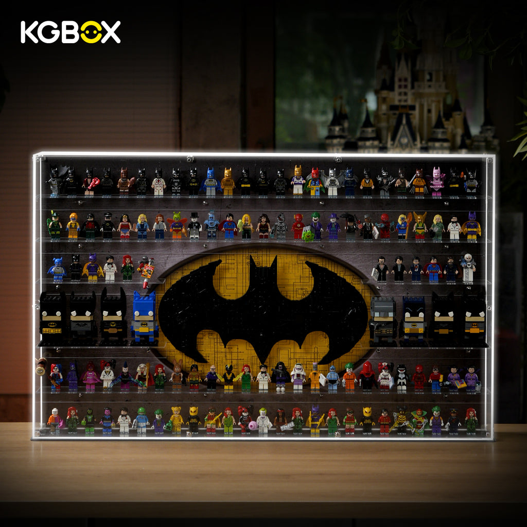 Display Case for 124 LEGO Minifigures – 6 Tiers