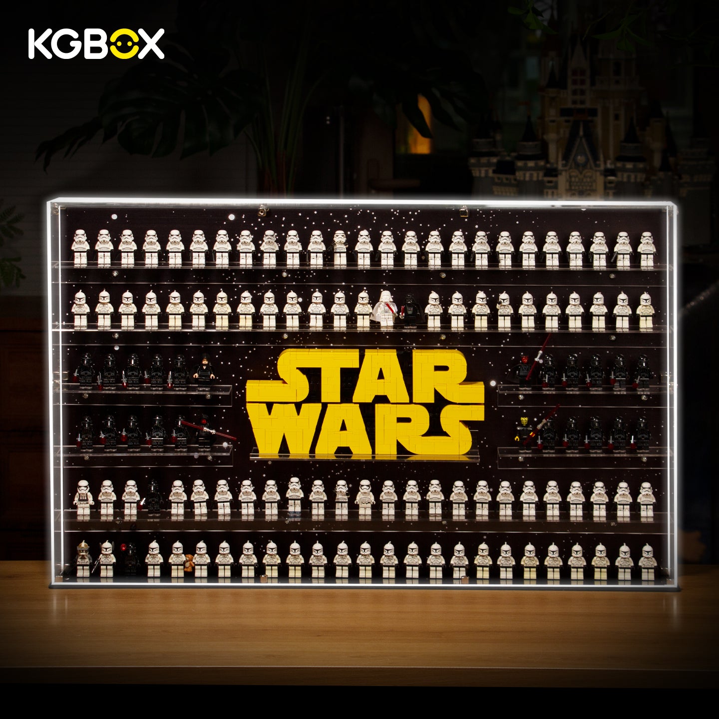 Display Case for 124 LEGO Minifigures – 6 Tiers