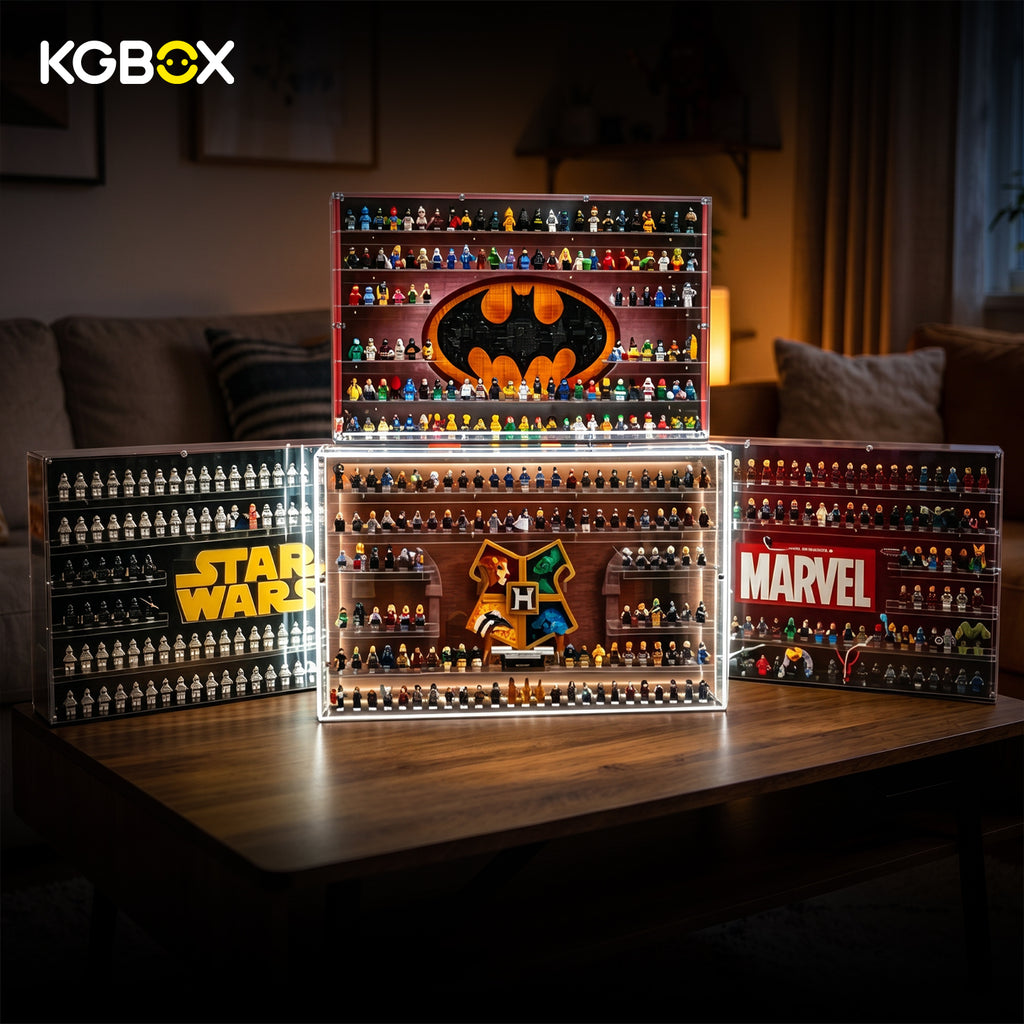 Display Case for 124 LEGO Minifigures – 6 Tiers