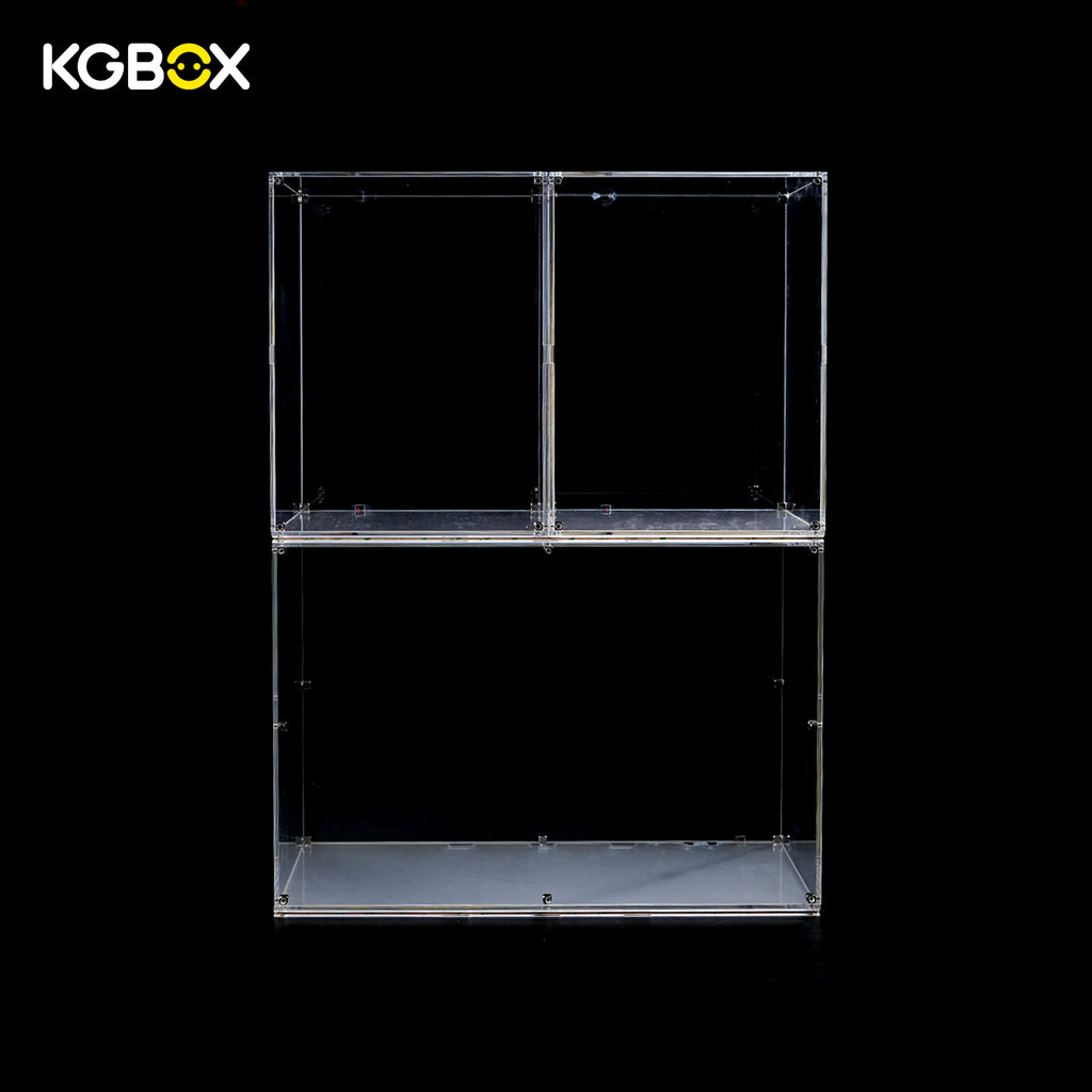 Stackable Universal Display Cases for LEGO, Collectibles, Toys - Showcase Pro | KGBOX Case