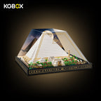 Display Case for LEGO Great Pyramid of Giza (21058) Architecture