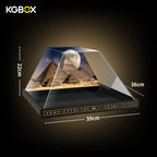 Display Case for LEGO Great Pyramid of Giza (21058) Architecture