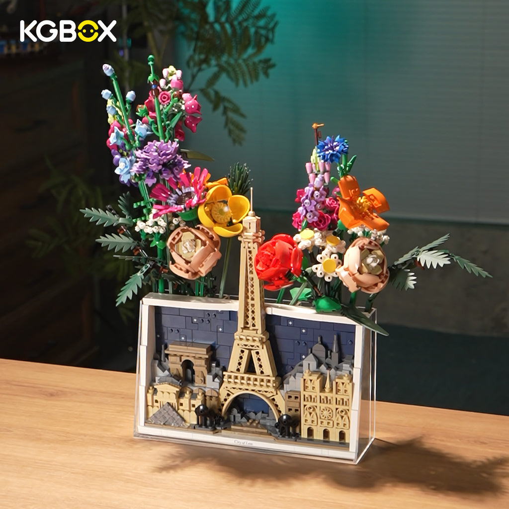21064 LEGO Paris City of Love Architecture Acrylic Display Case and Vase 2
