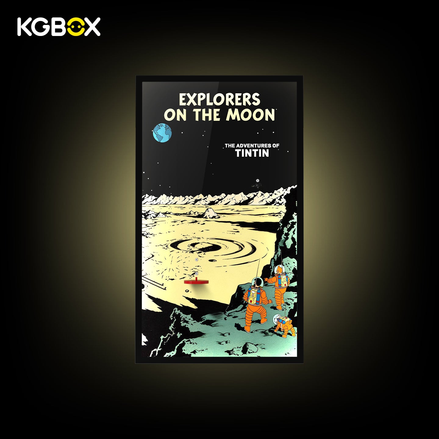 Frame For LEGO 21367 Tintin Moon Rocket