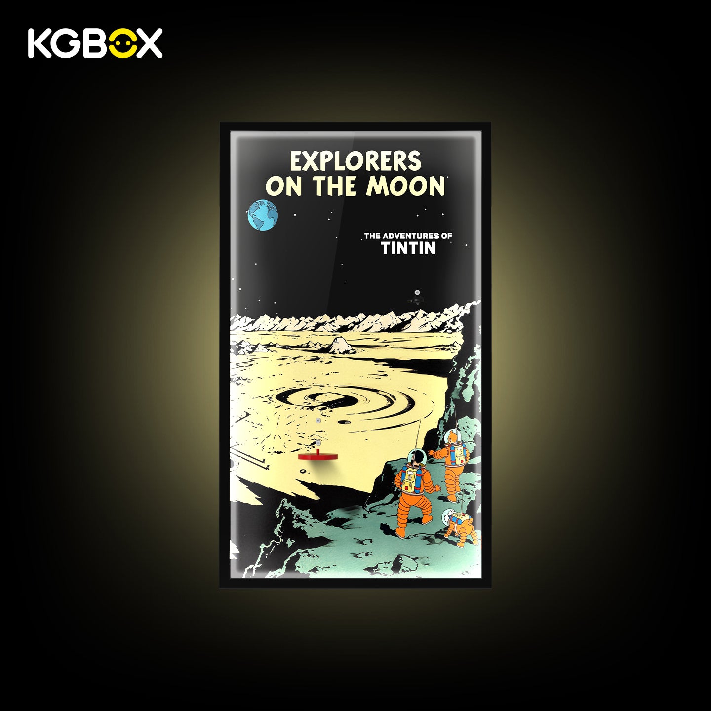 Frame For LEGO 21367 Tintin Moon Rocket