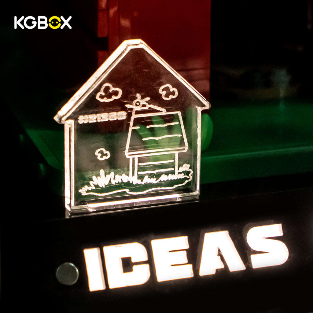 LED Display Case For LEGO 21368 Peanuts: Snoopy's Doghouse
