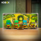 Display Case for LEGO Teenage Mutant Ninja Turtles Figures (40878) BrickHeadz