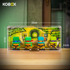 Display Case for LEGO Teenage Mutant Ninja Turtles Figures (40878) BrickHeadz