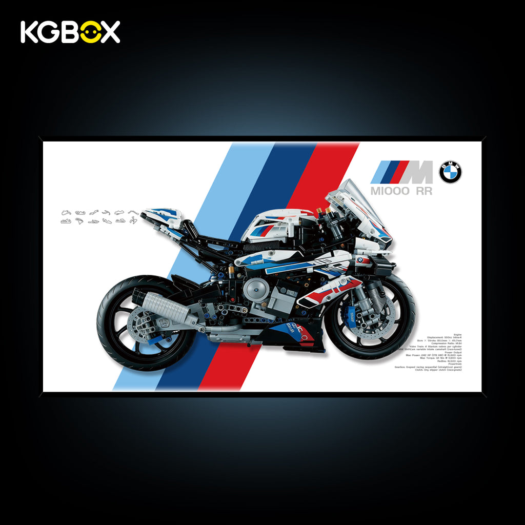 Frame for LEGO BMW M 1000 RR (42130) Technic Series