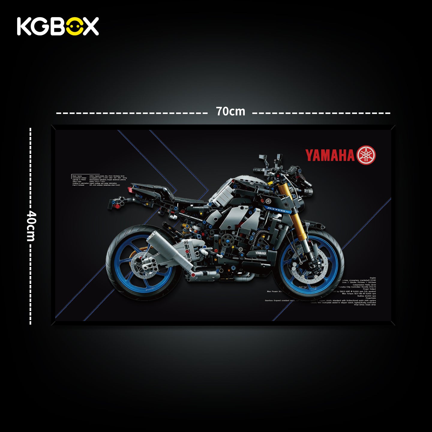 Frame for LEGO Yamaha MT-10 SP (42159) Technic Series