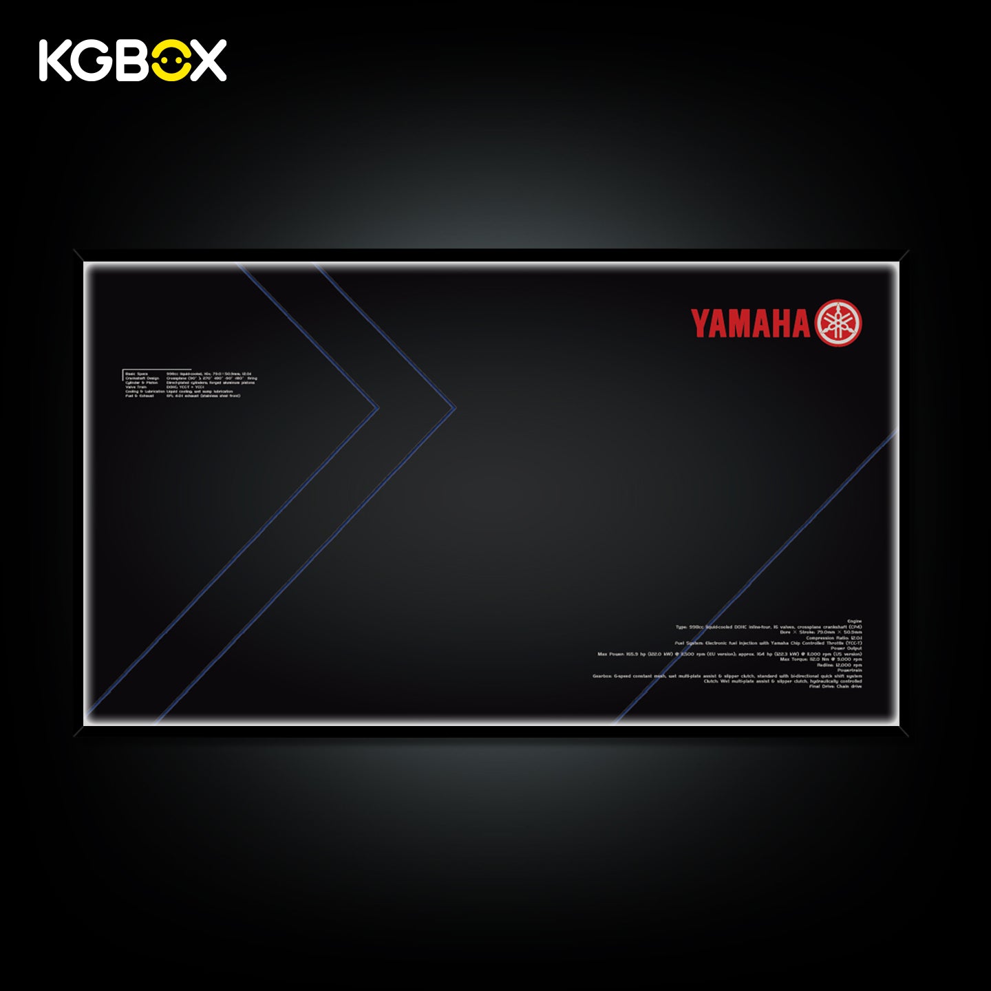 42159 LEGO Yamaha MT10 SP Technic Display Frame with LED Lights and Printed Background 1