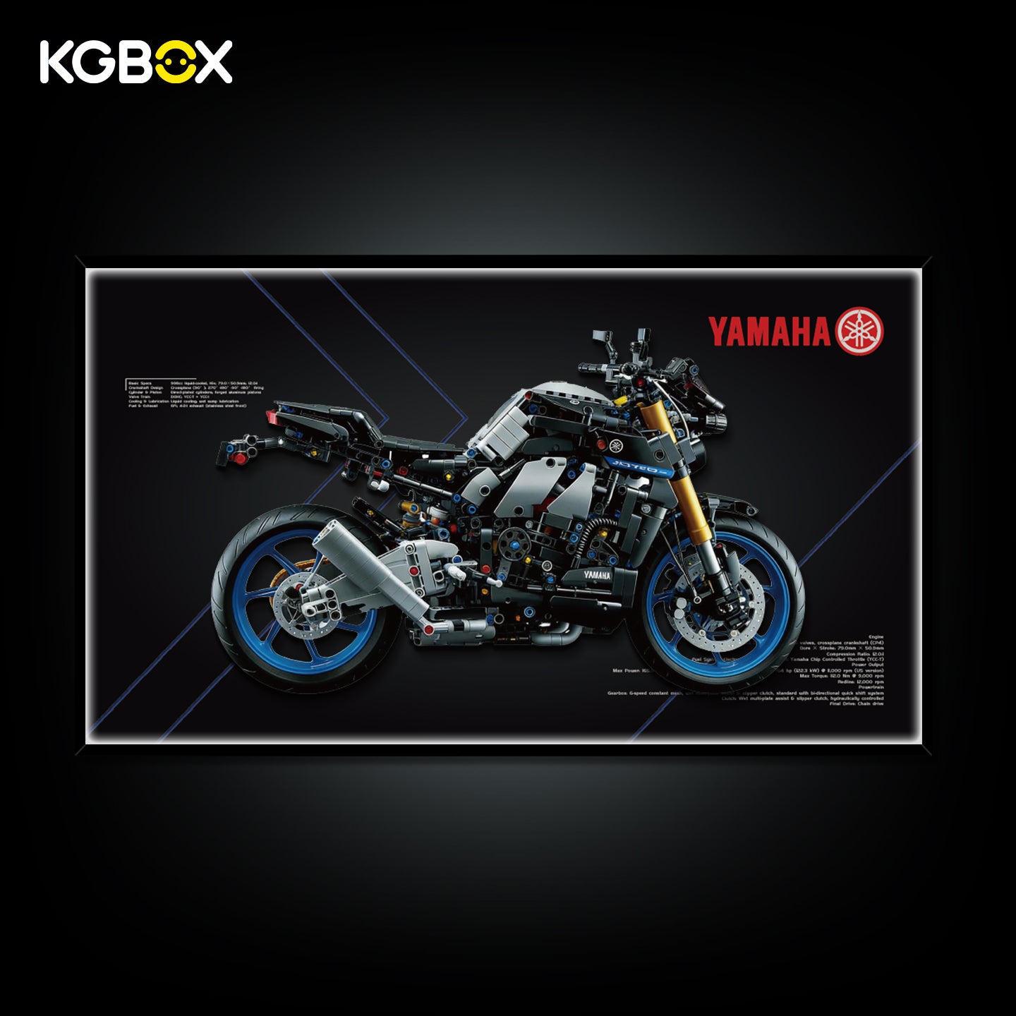Frame for LEGO Yamaha MT-10 SP (42159) Technic Series