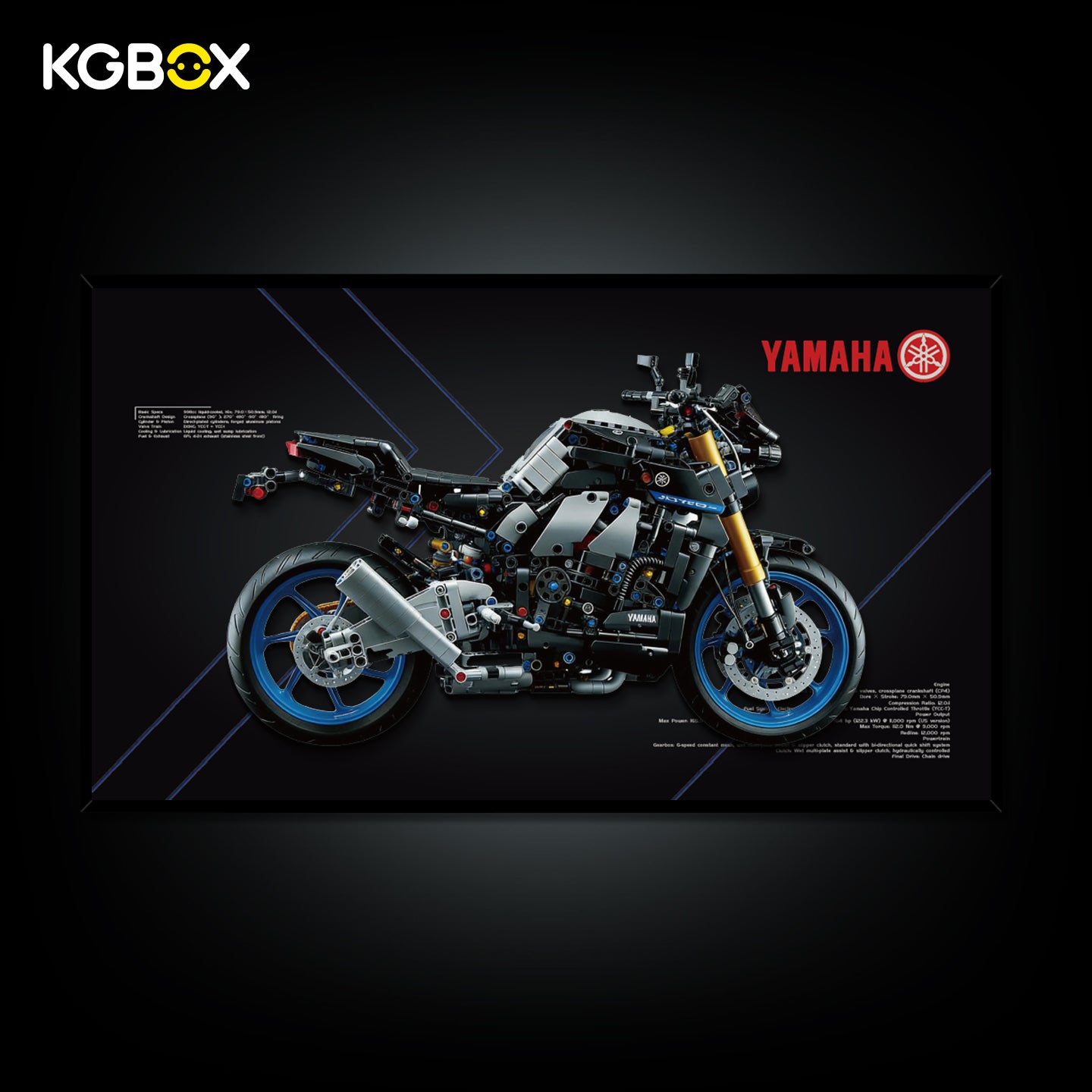 Frame for LEGO Yamaha MT-10 SP (42159) Technic Series