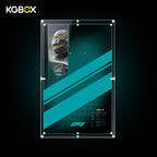 42171 LEGO Mercedes-AMG F1 W14 E Performance Technic Acrylic Display Case with Printed Background
