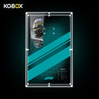 42171 LEGO Mercedes-AMG F1 W14 E Performance Technic Acrylic Display Case with Printed Background and LED Lights