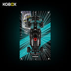 42171 LEGO Mercedes-AMG F1 W14 E Performance Technic Display Panel with Printed Background and LED Lights 1