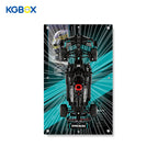 42171 LEGO Mercedes-AMG F1 W14 E Performance Technic Display Panel with Printed Background and LED Lights 2
