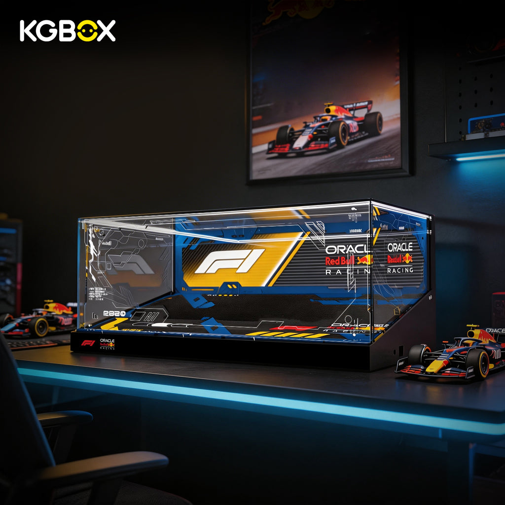 Display Case for LEGO Oracle Red Bull Racing RB20 F1 Car (42206) Technic Series