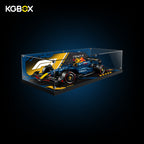42206 LEGO Oracle Red Bull Racing RB20 F1 Car Technic Acrylic Display Case with Printed Background 10