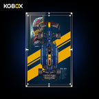 42206 LEGO Oracle Red Bull Racing RB20 F1 Car Technic Acrylic Display Case with Printed Background 21