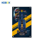 42206 LEGO Oracle Red Bull Racing RB20 F1 Car Technic Display Panel with Printed Background 25