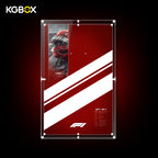 42207 LEGO Ferrari SF-24 F1 Car Technic Acrylic Display with Printed Background 