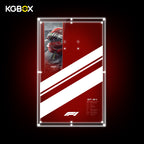 42207 LEGO Ferrari SF-24 F1 Car Technic Acrylic Display with Printed Background and LED Lights