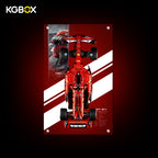 42207 LEGO Ferrari SF-24 F1 Car Technic Display Panel with Printed Background 3
