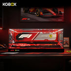 42207 LEGO Ferrari SF24 F1 Car Technic Acrylic Display Case with Printed Background 4