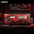 42207 LEGO Ferrari SF24 F1 Car Technic Acrylic Display Case with Printed Background 5