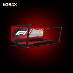 42207 LEGO Ferrari SF24 F1 Car Technic Display Case with Printed Background 1
