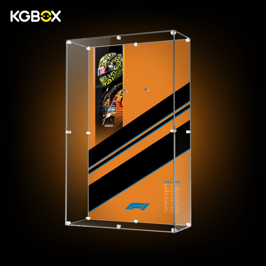 42228 LEGO McLaren MCL39 F1 Car Technic Acrylic Display Case with Printed Background 4