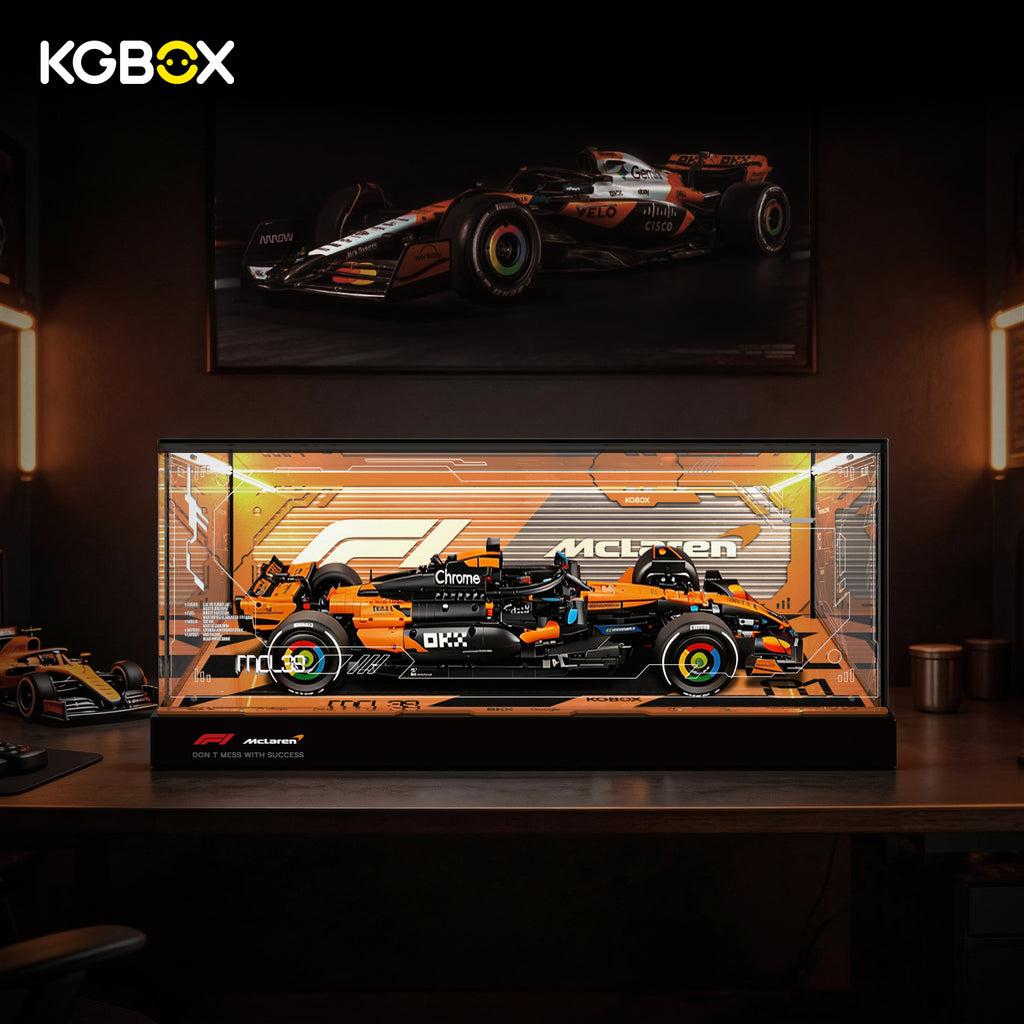 42228 LEGO McLaren MCL39 F1 Car Technic Display Case With LED Lights 15