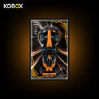 KGBOX Frame for LEGO 42228 McLaren MCL39 F1 Car - LED & UV Print